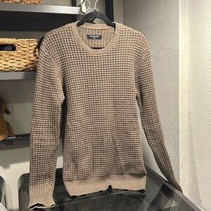 Men’s All Saints Cotton Kargg Crew Knitted Sweater Jumper